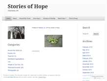 Tablet Screenshot of narrativesofhope.wordpress.com