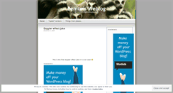 Desktop Screenshot of lemurt.wordpress.com