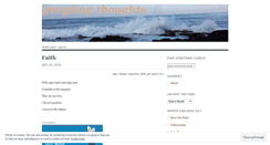 Desktop Screenshot of gurglingthoughts.wordpress.com