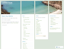 Tablet Screenshot of 1creativewolf.wordpress.com