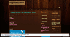 Desktop Screenshot of eugenebreweries.wordpress.com