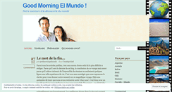 Desktop Screenshot of goodmorningelmundo.wordpress.com