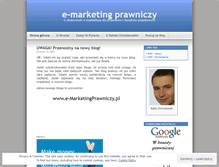 Tablet Screenshot of marketingprawniczy.wordpress.com