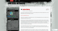 Desktop Screenshot of comdeusnobrasil.wordpress.com