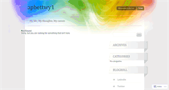 Desktop Screenshot of apbettwy1.wordpress.com