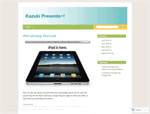 Tablet Screenshot of kipre.wordpress.com