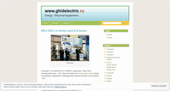 Desktop Screenshot of ghidelectric.wordpress.com