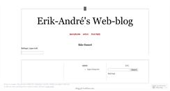 Desktop Screenshot of erikandrehvidsten.wordpress.com
