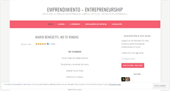 Desktop Screenshot of emprendimientocomercio.wordpress.com