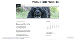 Desktop Screenshot of magicpoet01.wordpress.com