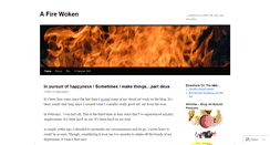 Desktop Screenshot of afirewoken.wordpress.com