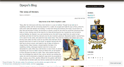 Desktop Screenshot of dpepsi.wordpress.com