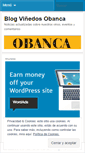 Mobile Screenshot of obanca.wordpress.com