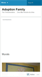 Mobile Screenshot of adoptionfamily.wordpress.com