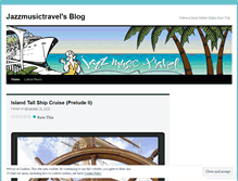 Tablet Screenshot of jazzmusictravel.wordpress.com