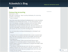 Tablet Screenshot of kcbooksllc.wordpress.com