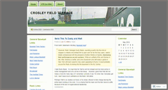 Desktop Screenshot of crosleyfieldterrace.wordpress.com