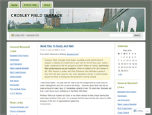 Tablet Screenshot of crosleyfieldterrace.wordpress.com