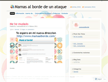 Tablet Screenshot of mamasalborde.wordpress.com