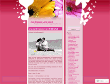 Tablet Screenshot of justengagedli.wordpress.com