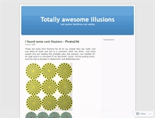 Tablet Screenshot of kewlillusions.wordpress.com