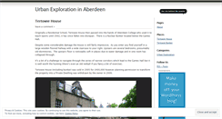 Desktop Screenshot of goaberdeen.wordpress.com
