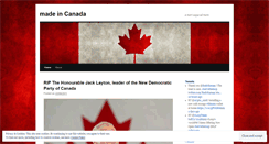 Desktop Screenshot of faitaucanada.wordpress.com