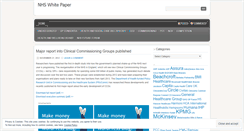 Desktop Screenshot of nhswhitepaper.wordpress.com