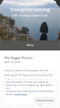 Mobile Screenshot of freespiritroaming.wordpress.com