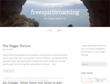 Tablet Screenshot of freespiritroaming.wordpress.com