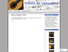 Tablet Screenshot of cantodoviolonista.wordpress.com