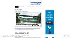 Desktop Screenshot of flowslow.wordpress.com