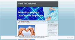 Desktop Screenshot of nichemarketplace.wordpress.com
