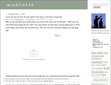 Tablet Screenshot of minhlinh36.wordpress.com