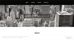 Desktop Screenshot of michaeljmartone.wordpress.com