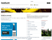 Tablet Screenshot of geelzucht.wordpress.com