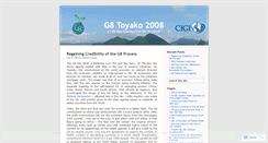 Desktop Screenshot of g8toyako.wordpress.com