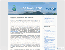 Tablet Screenshot of g8toyako.wordpress.com