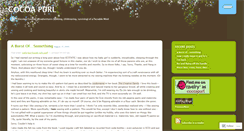 Desktop Screenshot of cocoapurl.wordpress.com