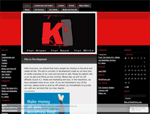 Tablet Screenshot of kimediaandmarketingservices.wordpress.com