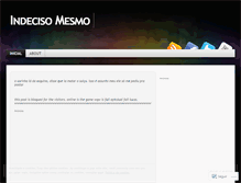 Tablet Screenshot of indecisoblog.wordpress.com
