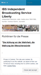 Mobile Screenshot of ibsliberty.wordpress.com