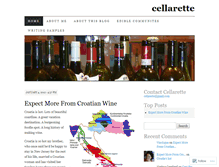 Tablet Screenshot of cellarette.wordpress.com