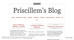 Desktop Screenshot of priscillem.wordpress.com