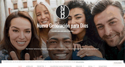 Desktop Screenshot of nuevageneracionparadios.wordpress.com