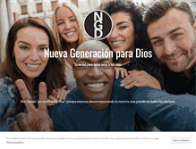Tablet Screenshot of nuevageneracionparadios.wordpress.com