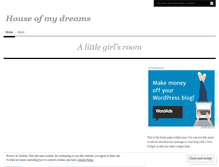 Tablet Screenshot of houseofmydreams.wordpress.com