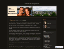 Tablet Screenshot of beneaththemosquitonet.wordpress.com