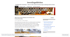 Desktop Screenshot of lowceilingedkitchen.wordpress.com