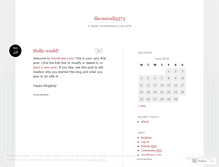 Tablet Screenshot of discnaradi5573.wordpress.com